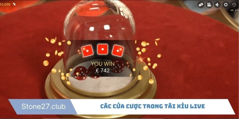 Bet thủ cần nắm được những cửa cược chính của trò chơi này Bet thủ cần nắm được những cửa cược chính của trò chơi này